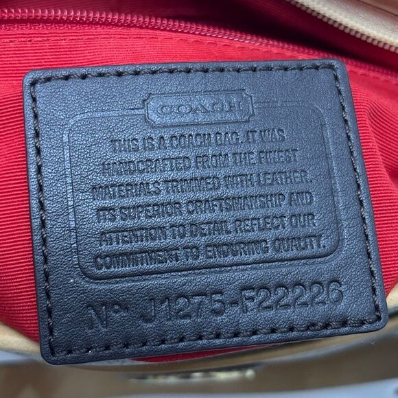 Coach F22226 Y2K Signature Payton Clover Tote (Tan/Signature/Multi) - Picture 8 of 11